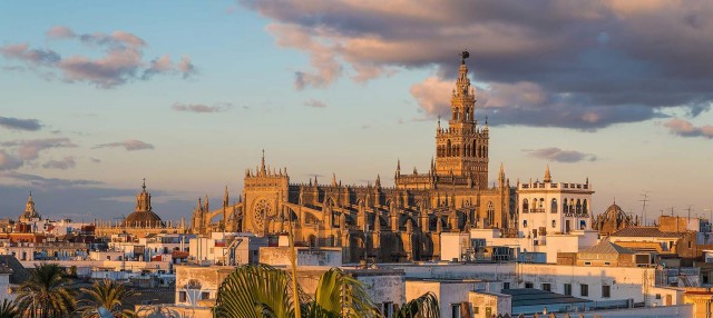 Visit Seville Royal Alcazar, Cathedral, and Giralda Tower Tour in Seville, Spain