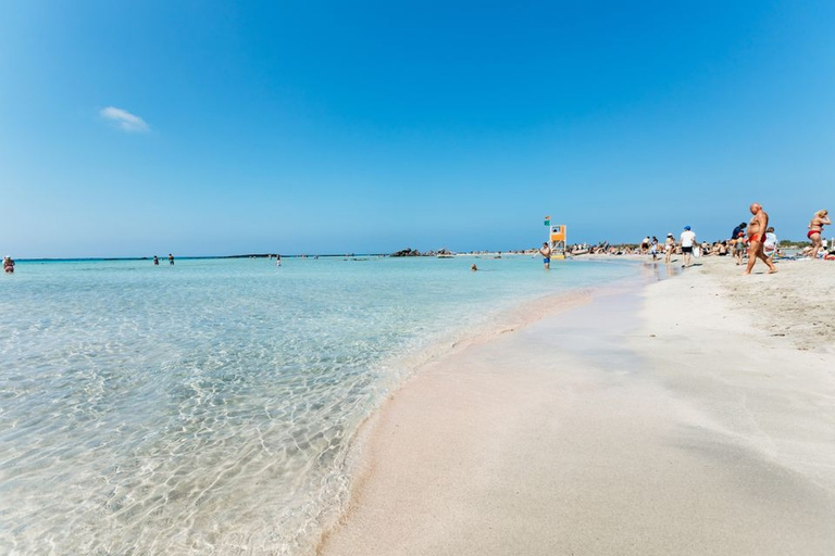 Depuis Héraklion : journée en bus sur l'île d'ElafonisiDépart de : Malia, Stalis, Hersonisos, Analipsi, Gouves