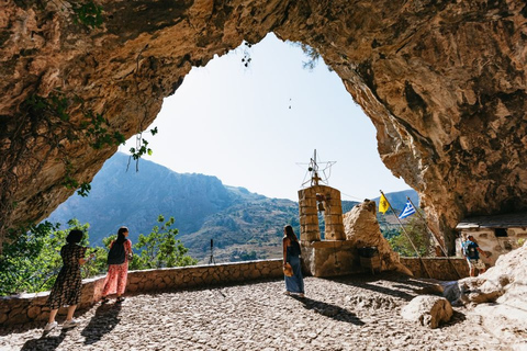 Vanuit Iraklion: bustrip van een dag naar ElafonisosDagtrip vanuit Agia Pelagia, Lygaria en Fodele