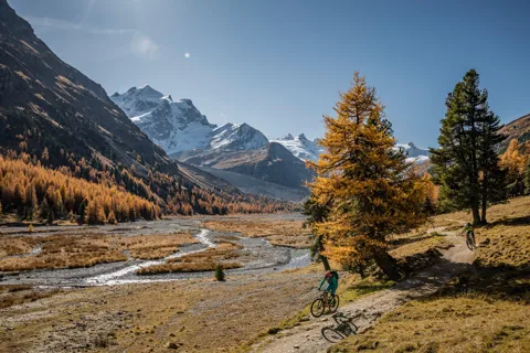 The most beautiful mountain lakes by mountain bike