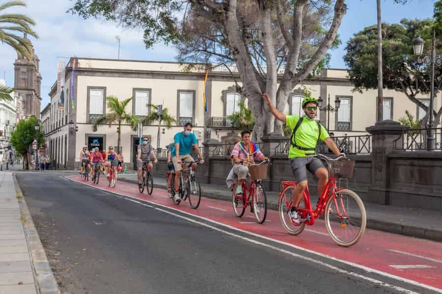 Las Palmas de Gran Canaria: Geführte Städtetour mit dem Fahrrad. Foto: GetYourGuide Las Palmas de Gran Canaria: Geführte Städtetour mit dem Fahrrad. Foto: GetYourGuide