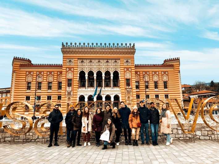 Tour autentico a piedi di Sarajevo: Passi nella storia