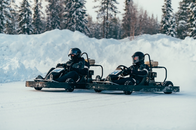 Levi: Ice-Karting Experience with Optional Transfer Icekarting Levi Experience with Free Shuttle Bus