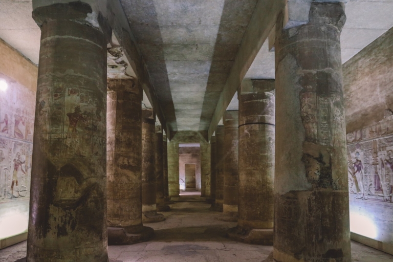 Luxor to Dendara and Abydos Full Day Tour all fees included (Louxor, Dendara et Abydos, journée complète, tous frais compris)Visite de Dendara et d'Abydos en une journée, tous frais compris