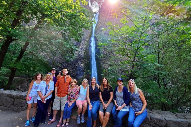 From Portland: Half Day Columbia River Gorge Waterfalls Tour