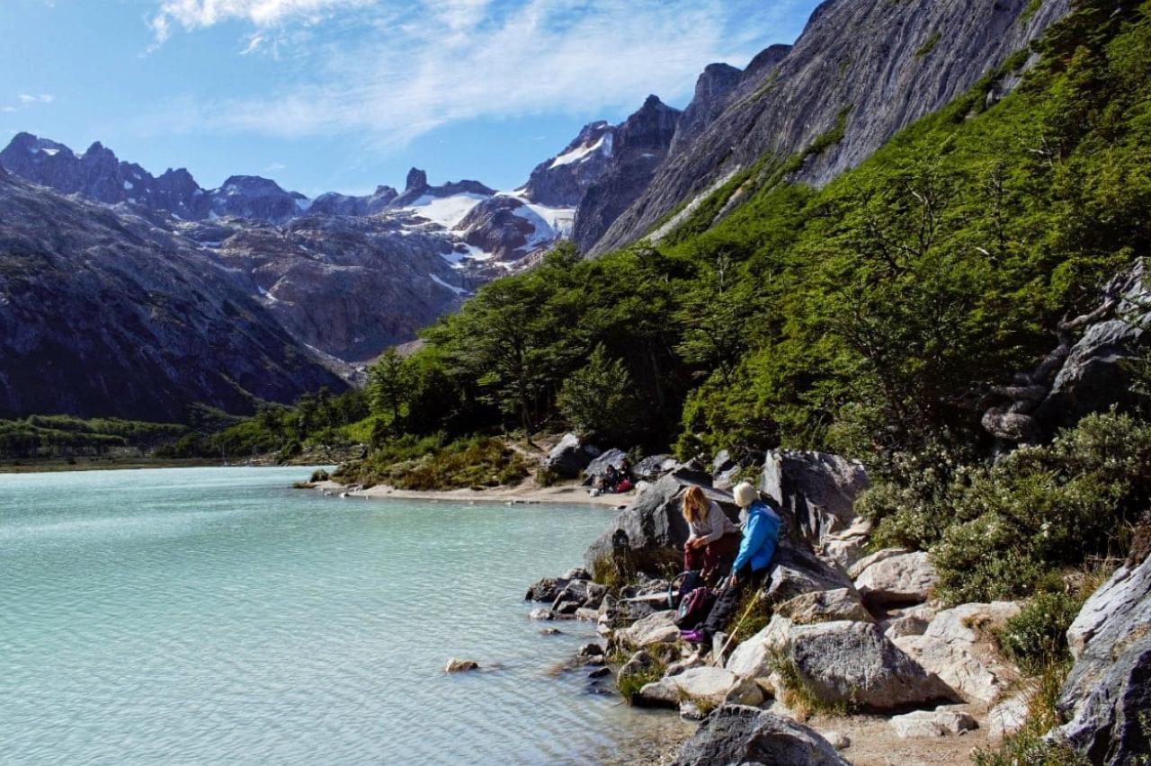 Trekking zur Smaragdlagune