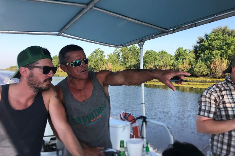 Boat Tour of Louisiana Bayous Near New Orleans