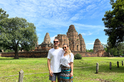 Angkor Wat Sonnenaufgang Kleingruppentour & Tonle Sap Boat SunsetAngkor Wat Small-Group Tour & Tonle Sap Cruise Sunset