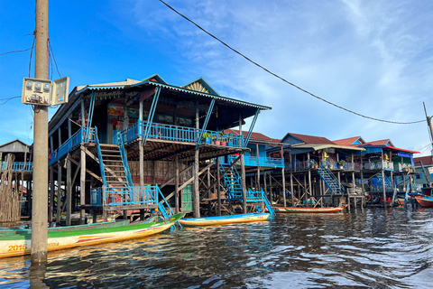 Angkor Wat Sonnenaufgang Kleingruppentour & Tonle Sap Boat SunsetAngkor Wat Small-Group Tour & Tonle Sap Cruise Sunset