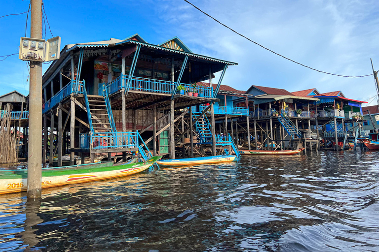 Angkor Wat Sonnenaufgang Kleingruppentour & Tonle Sap Boat SunsetAngkor Wat Small-Group Tour & Tonle Sap Cruise Sunset