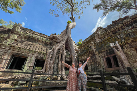 Angkor Wat Sonnenaufgang Kleingruppentour & Tonle Sap Boat SunsetAngkor Wat Small-Group Tour & Tonle Sap Cruise Sunset