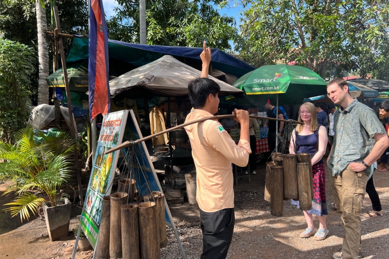 Angkor Wat Sonnenaufgang Kleingruppentour & Tonle Sap Boat SunsetAngkor Wat Small-Group Tour & Tonle Sap Cruise Sunset