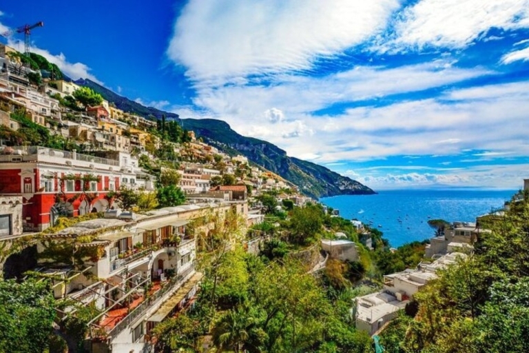 Sorrent, Positano und Amalfi ganztägig privat ab Neapel