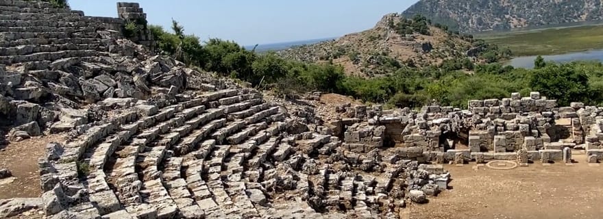 Visite privée de Dalyan Kaunos au départ de Kusadasi / Selcuk