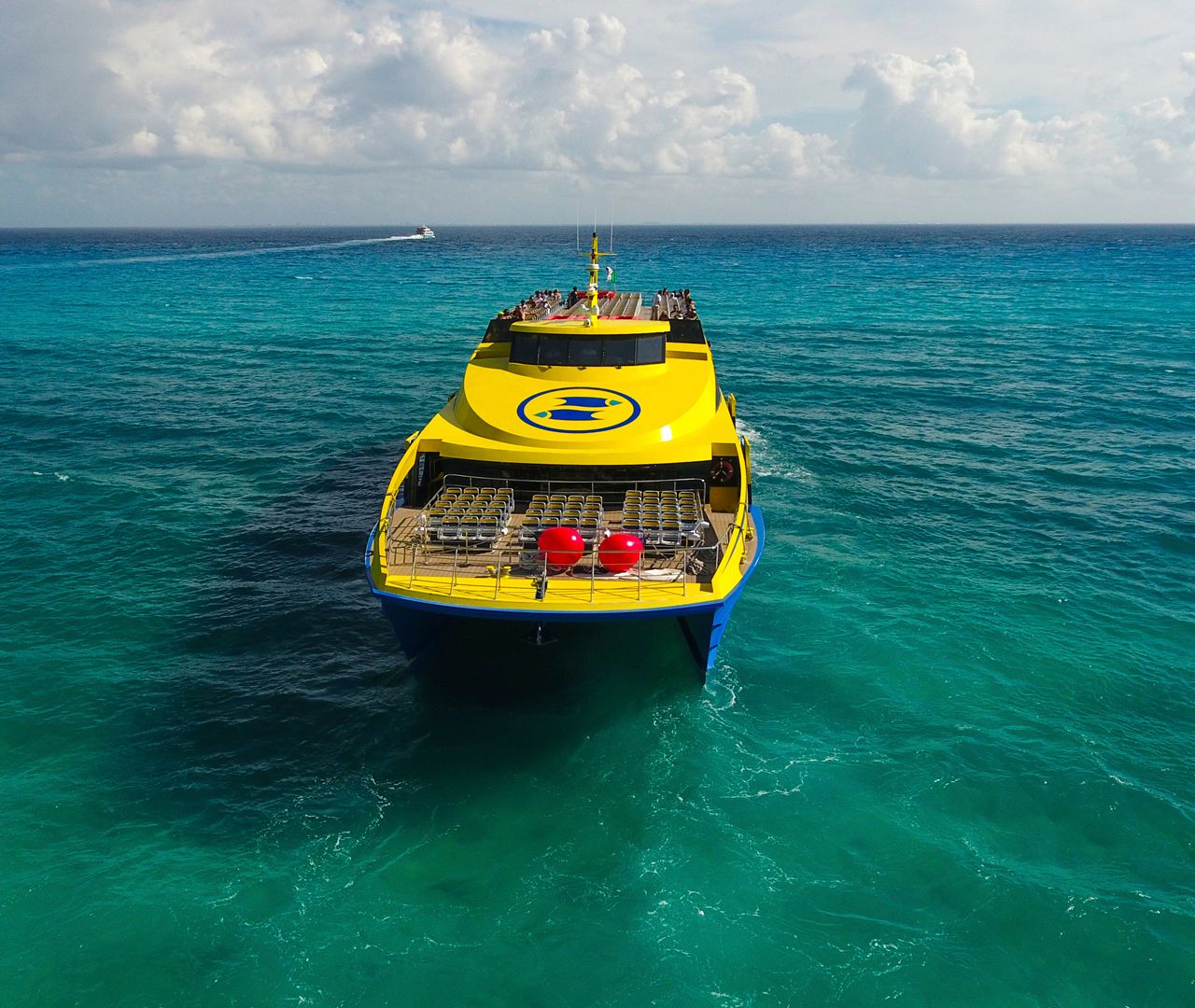 Playa Del Carmen: Ticket für Hin- und Rückfahrt mit der Fähre nach/von Cozumel