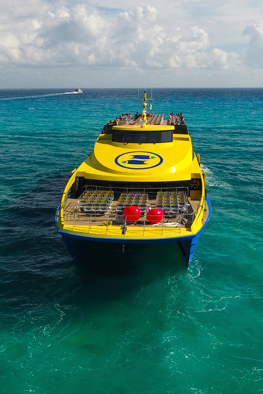 Playa Del Carmen: Retourticket voor veerboot van/naar Cozumel