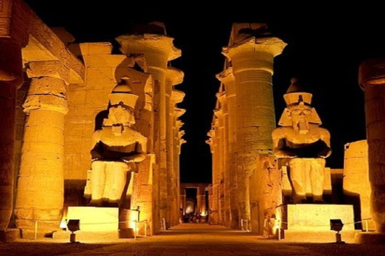 Luksor: pokaz dźwięku i światła w Karnaku z kolacją, Felucca