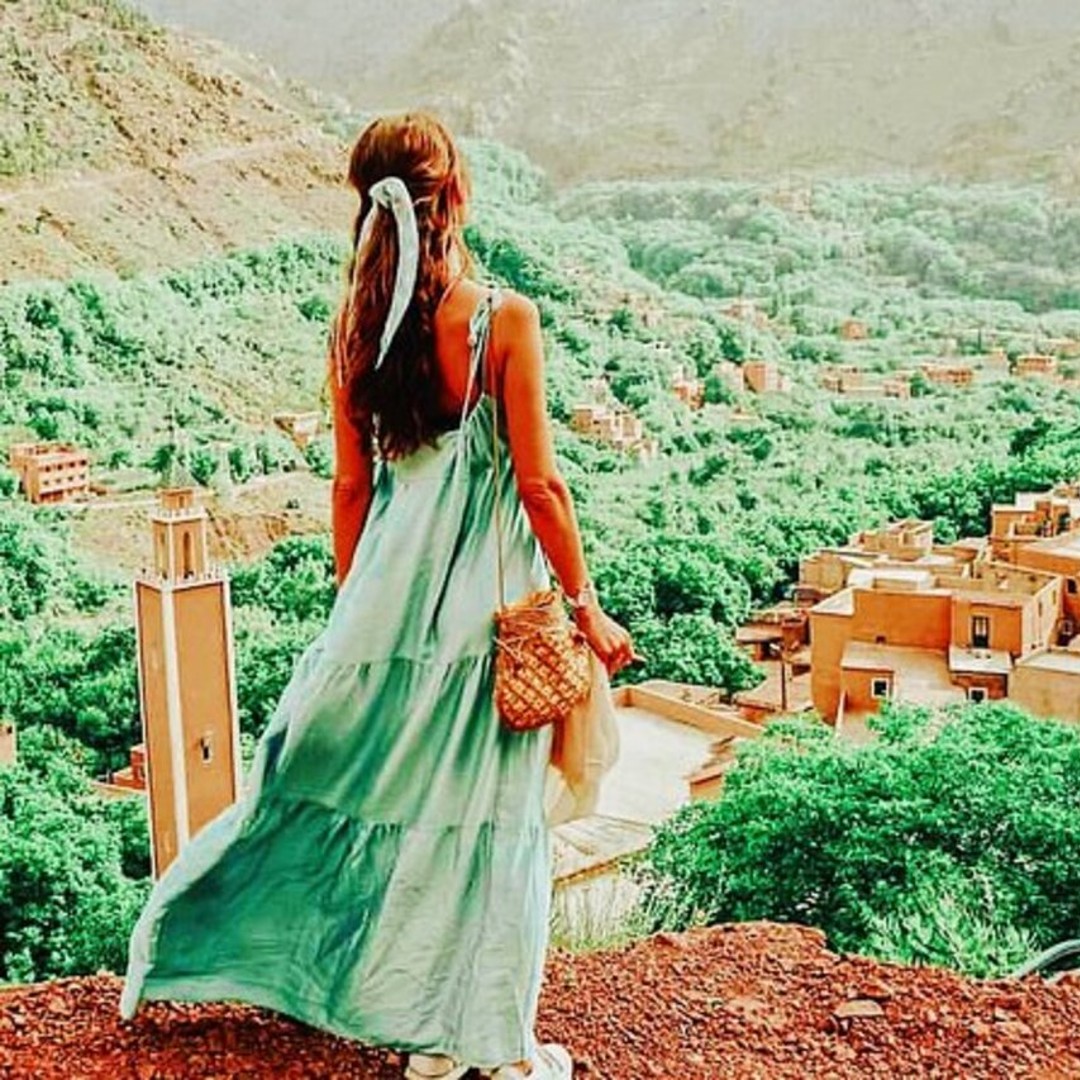 Excursion d'une journée dans les montagnes de l'Atlas et les trois vallées avec promenade à dos de chameau