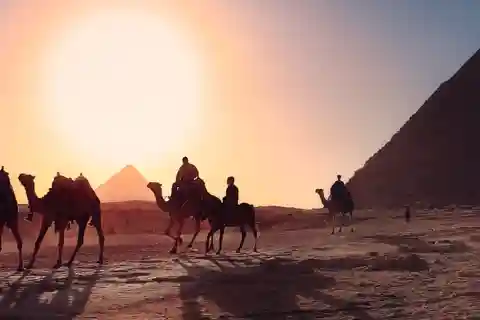 Pyramiderna i Giza, Sakkara och Memphis w\Biljetter och kamel