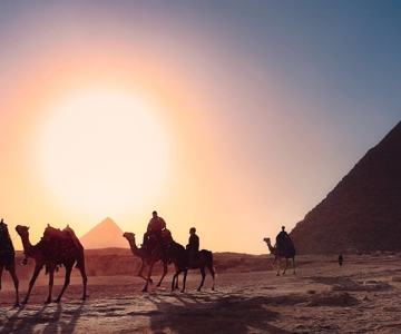 Pirâmides de Gizé, Sakkara e Mênfis com ingressos e camelo