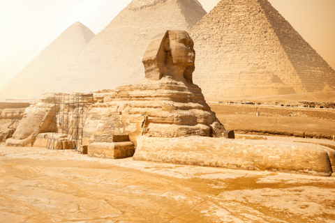 Cairo Full Day Tour naar de piramides van Gizeh, Sakkara en Memphis