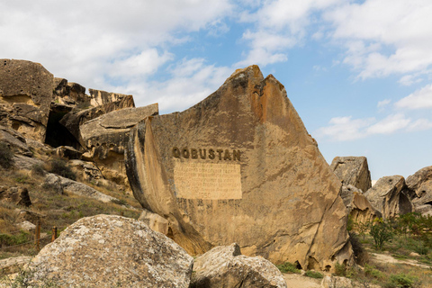 From Baku: Gobustan, Mud Volcanoes, and Fire Temple Tour Group T without pick-up & drop-off