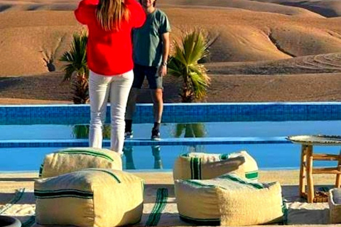 Marrakech: Abendessen und Quadbike Wüste Agafay Stars &amp; Showalles inklusive