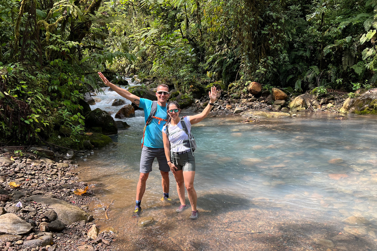 Walking tour and blue waterfalls Sky Blue Waterfall Family Pack