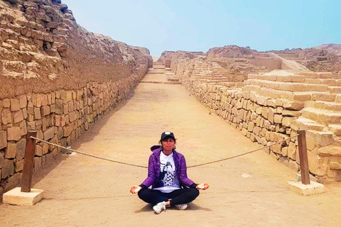 Lima: Complesso di Pachacamac+ Tour della città e dei catacobmi+ Pranzo localeLima: Pachacamac + City tour &amp; Catacobms