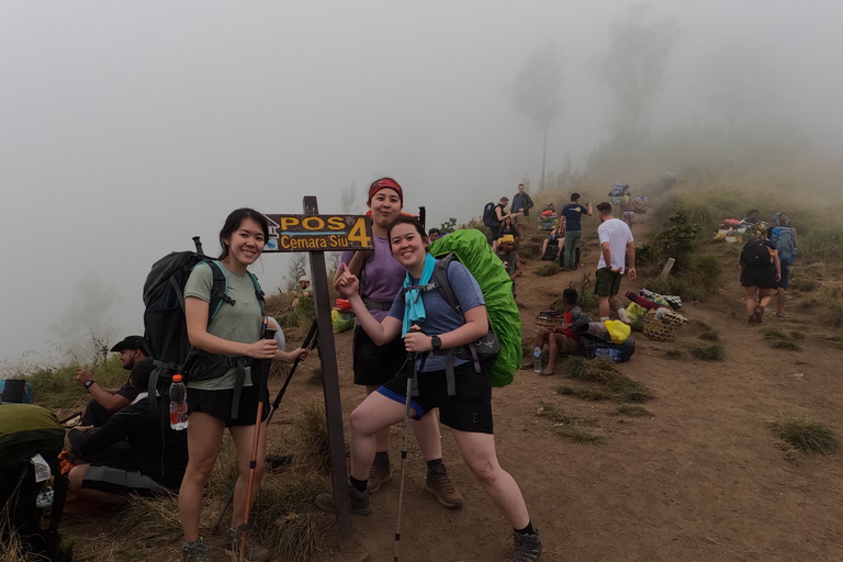 Mount Rinjani 3 days and 2 nights summit Sembalun -senaru