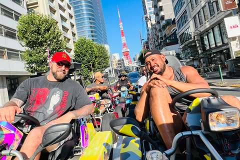 Tokyo go kart tour Shibuya crossing, Tokyo tower , RoppongiTokyo:1 hour Go-kart Shibuya crossing, Tokyo Tower, Roppongi