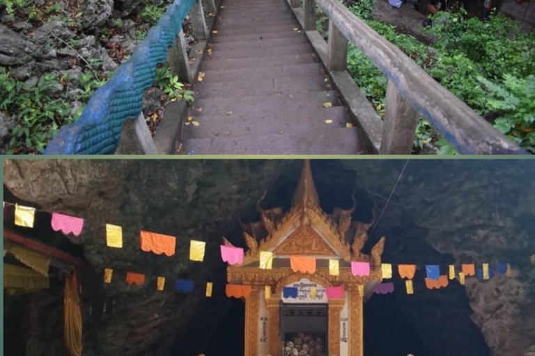 Zuid-Battambang Banan Tempel, dodende grot, vleermuisgrot, zonsondergangDe rondleiding begint om 8 uur 's ochtends na je ontbijt en ik kan je meenemen voor een bezoek aan