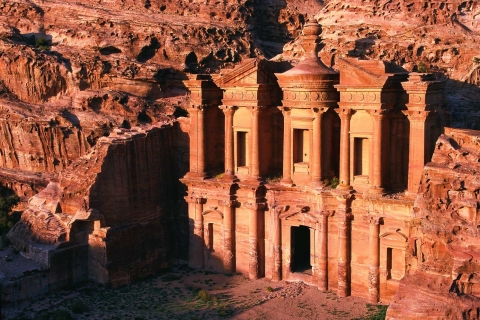 Amman : Circuit de 2 jours à Petra, Wadi Rum et la Mer Morte