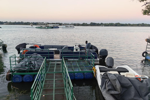 Vic Falls: Private Zambezi Sunset Cruise - Drinks & Canapés