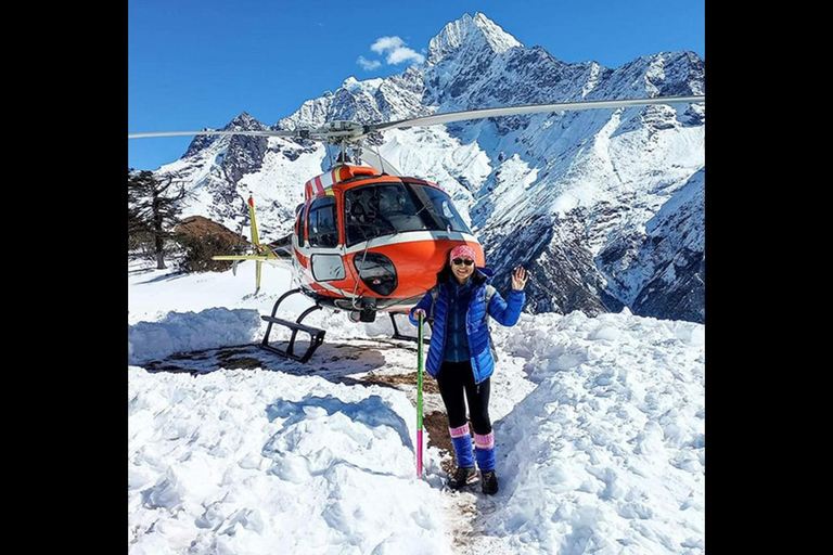 Katmandu: Helikoptertur till Everest Base Camp med Gokyo-sjön