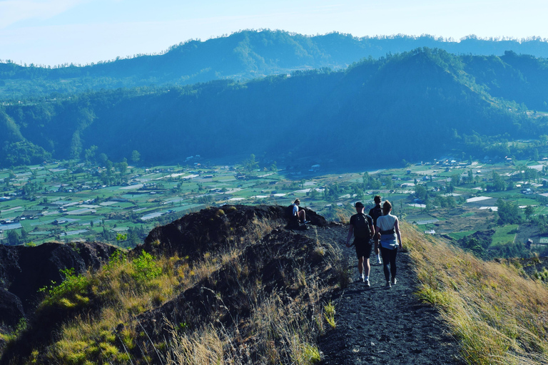 From Ubud: Mount Batur Hiking With Hotspring With Pickup in Ubud and Kintamani area