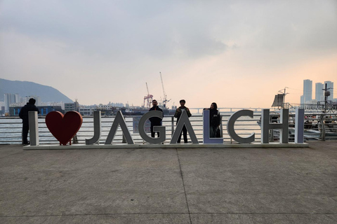 Busan walking tour (Small group, Sweet pancake included)