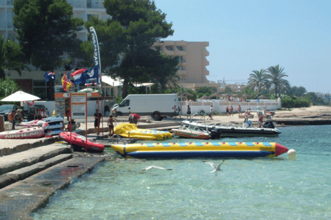 Ibiza: Banana Boat. Pura Adrenalina