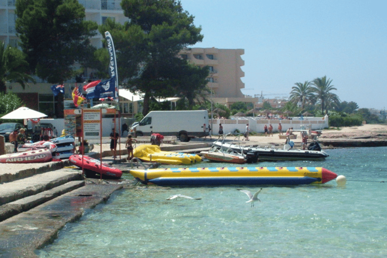 Ibiza: Banana Boat. Adrenalina pura