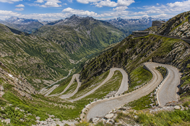 From Basel: Private Day Trip to Gotthard Pass & Bellinzona