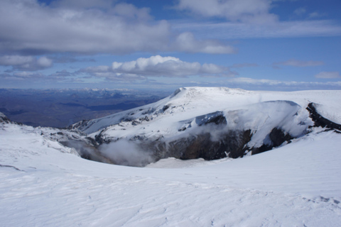 From Seljavallalaug: Eyjafjallajökull Volcano Summit Hike