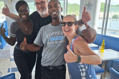 Martin : Visite de la distillerie de rhum avec déjeuner et plage de Maho