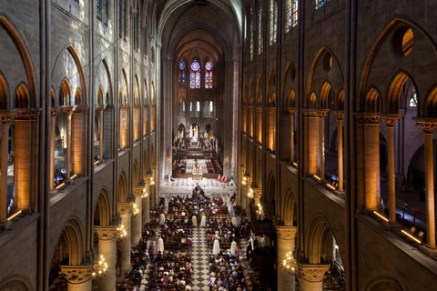 Paris: Notre-Dame Exclusive Private Guided Tour Tour in Italian, Japanese, Chinese, Korean, Armenian langs