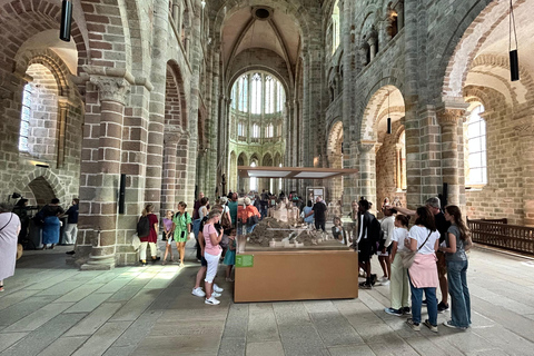 Paris : Excursion au Mont Saint-Michel et à Omaha Beachavec billet pour l&#039;abbaye de St Michel