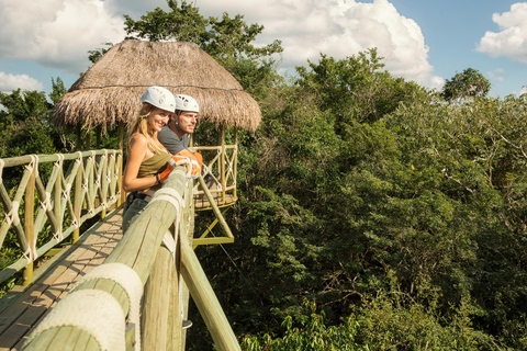 Cancun: ATV, Ziplines and Cenote Adventure in the Jungle Jungle Adventure: ATV, Ziplining & Cenote