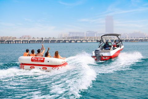 Dubai: Paseo en Donut Tirado por Lancha Rápida en JBR