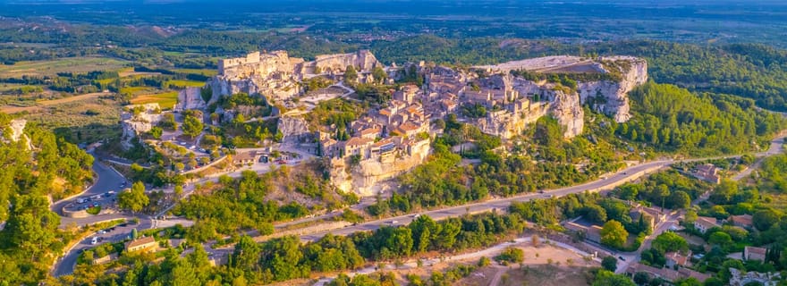 Excursion privée à Les Baux-de-Provence, Château et Carrières des Lumières