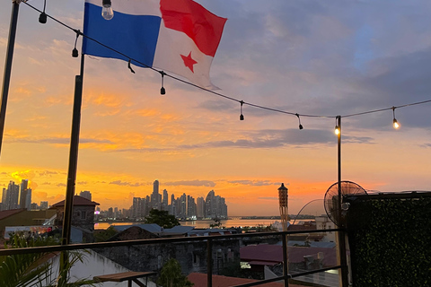 Casco viejo sunset golden hour: Rooftops, Shots and Skyviews