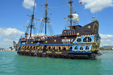 Sousse: Pirate Boat Cruise with Swimming & Lunch