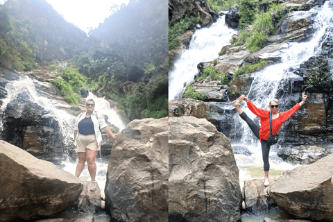 ELLA Lipton Seat Tea Test & Pluck 9Arch, Waterfalls, & Food Lipton's Seat, Little Adam Peak, 9 Arch, Ravana Waterfalls